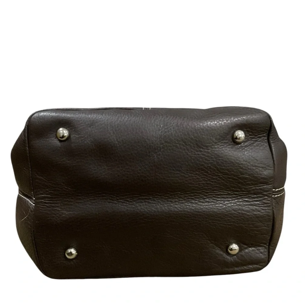Tignanello Brown Leather Handbag